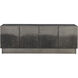 Caddo 71.5 X 18.5 inch Black / Antique Nickel Sideboard